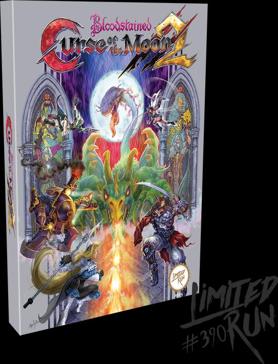 Actual product image Limited Run Bloodstained: Curse of the Moon 2 Classic Edition ( #390) (import) (PS4, EN)