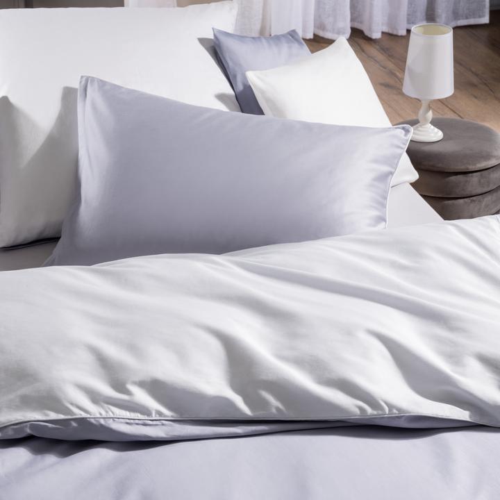 Image du produit Living Home Uni Satin Doubleface (Taie d'oreiller, 65 x 65 cm)