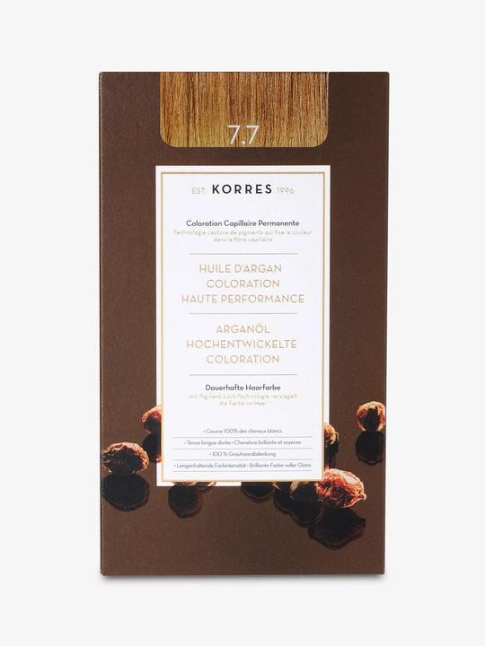 Image du produit Korres Colorant pour cheveux à l'huile d'argan (N° 7.7 - Moka)