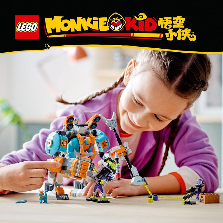 Actual product image LEGO Monkie Kid Supermeca de Carga de Sandy (80025, LEGO Monkie Kid)