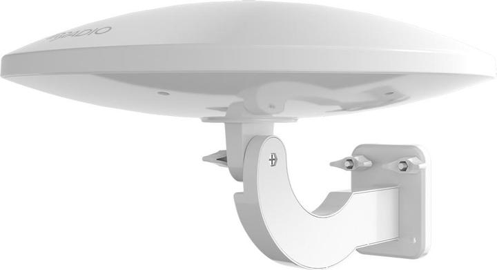 Actual product image Irradio IR-Digital OMNI 1 - Amplified outdoor omnidirectional DVB-T2 antenna, white color (18 dB, DVB-T / -T2)