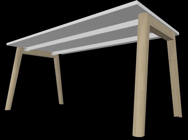 Actual product image Narbutas Nova Wood desk (1600 x 800 x 740 mm)