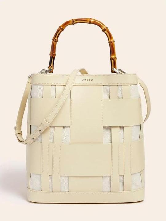 Immagine prodotto Guess Aida, Textile Handbag, Cream, HWAIDWL2301