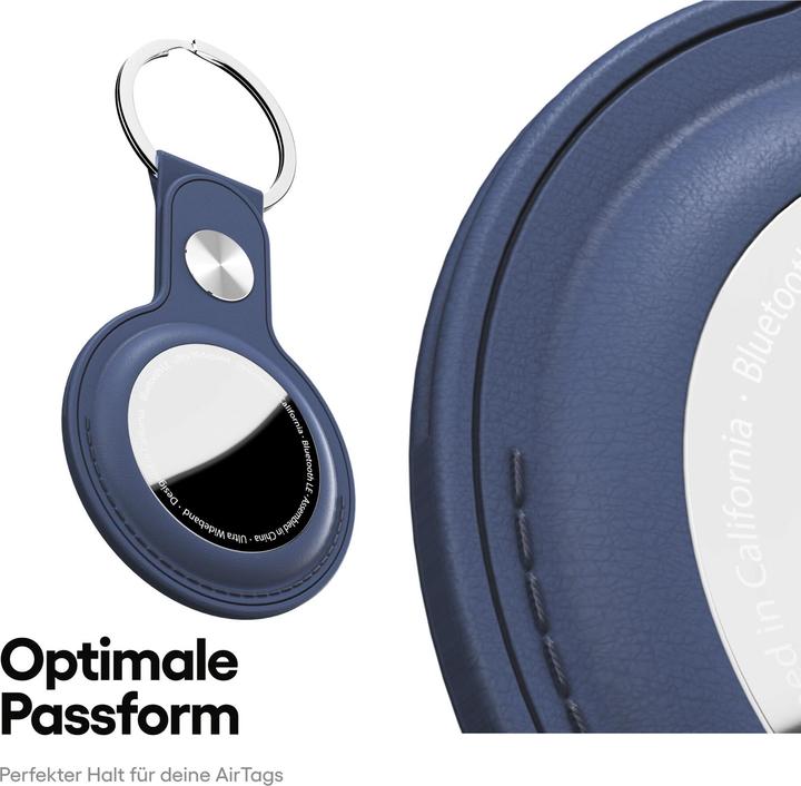 Image du produit Keybudz Porte-clés AirTag bleu cobalt
