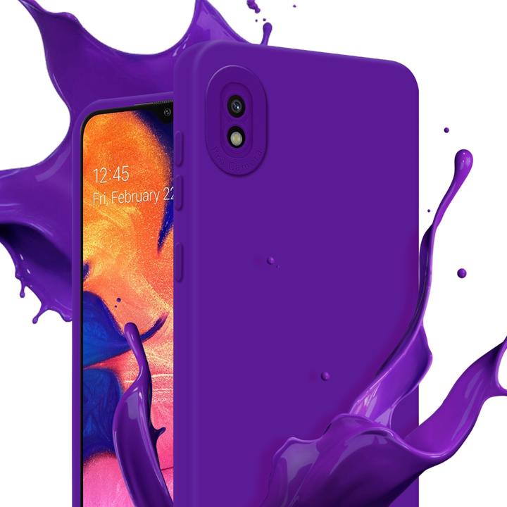 Actual product image Cadorabo Case for Samsung Galaxy A10 in TPU Fluid LM162 Style (Samsung Galaxy A10)