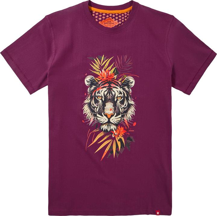 Joe Browns Tropical Tiger Graphic Short Sleeve T-Shirt