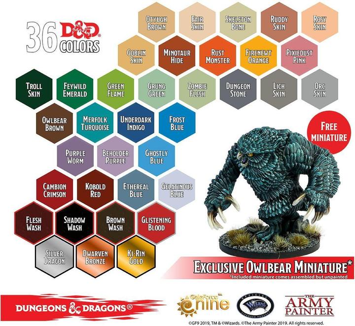 Immagine prodotto Army Painter ARM75002 - Set di pittura D&D I Mostri