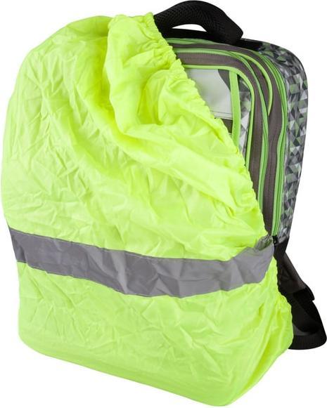 Actual product image Mica Protective cover for rucksacks - with pocket and reflectors