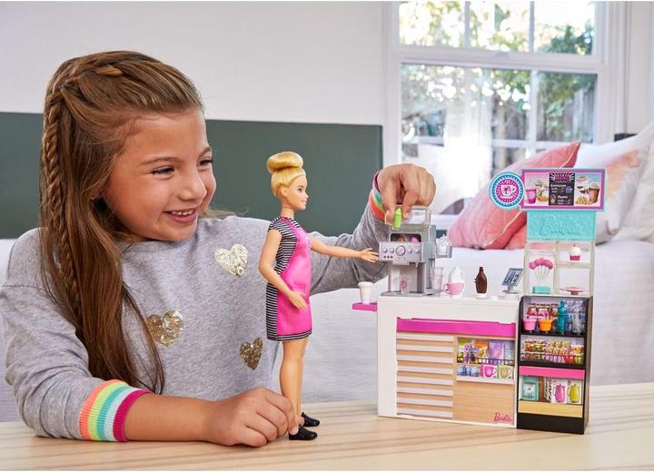 Produktbild Barbie Naschcafé Spielset und Puppe