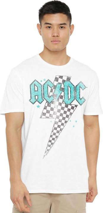 Immagine prodotto AC/DC Skewed Maglietta Bullone a Scacchiera Uomo (4XL)