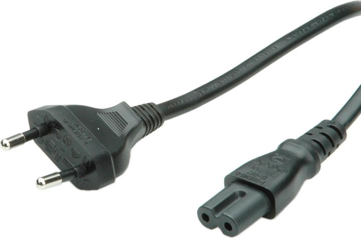 Produktbild Value Netzkabel Euro-Flachstecker auf C7 (5 m)