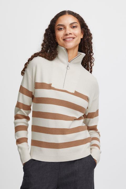Immagine prodotto B.young PULLOVER CON ZIP BYMANINA - 20813910 (XL)
