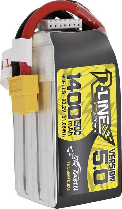 Image du produit Tattu Batterie R-Line (22.20 V, 1400 mAh)