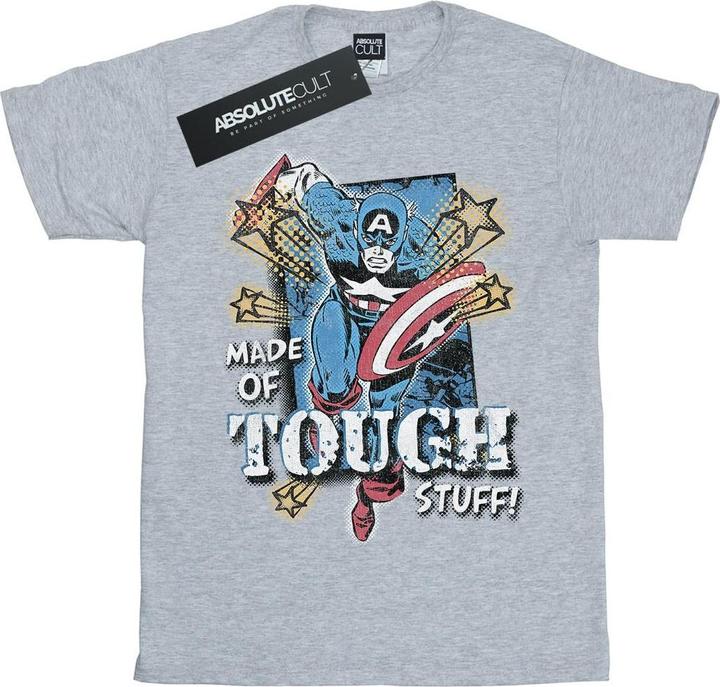 Captain America Made Of Tough Stuff TShirt (XL)