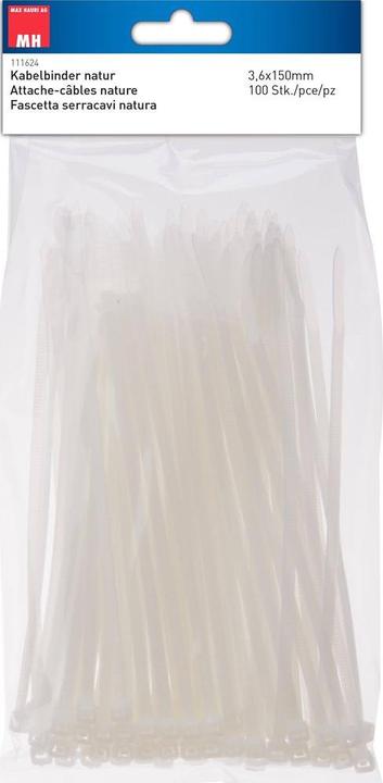 Immagine prodotto Max Hauri Fascetta (Fascette in plastica, 150 mm, 100 pz.)
