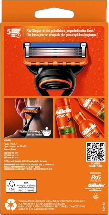 Produktbild Gillette Fusion5