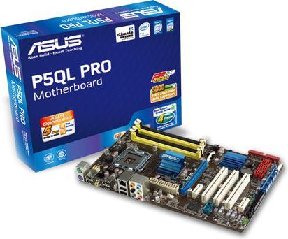 Actual product image ASUS P5QL PRO, Intel P43, Socket 775, 1333FSB, EPU-4 (LGA 775, ATX)
