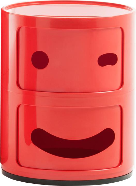 Kartell Componibili Smile Containermöbel zwinkernd (Ø 32 x 40 cm)