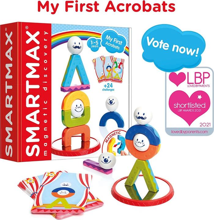 Actual product image Smartmax My First Acrobats puzzle game