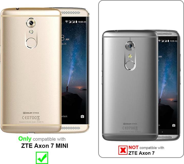 Productafbeelding Cadorabo Hoesje voor ZTE Axon 7 MINI met riemclip (ZTE Axon 7 mini)