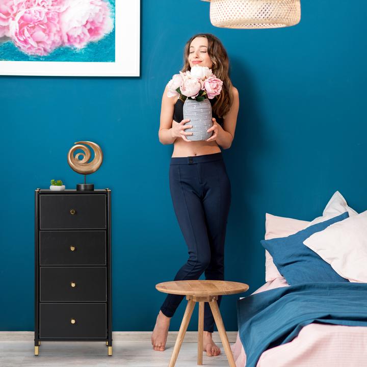 Actual product image Relaxdays Hallway chest of drawers (46 x 30 x 98.5 cm)
