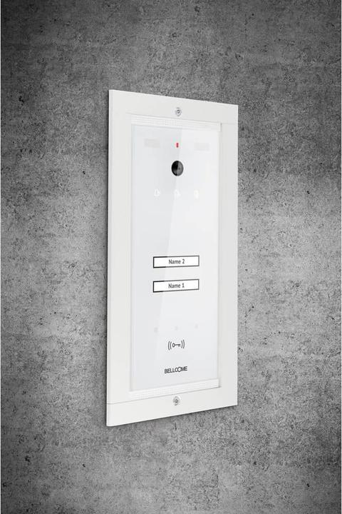 Actual product image Bellcome Advanced Video Door Phone Wired Outdoor Unit 1 Piece White (Cable)