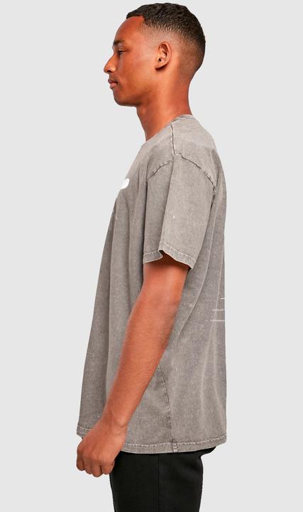 Actual product image Merchcode Love In The Air Acid Washed Heavy Oversize Tee - 136177 (XXL)