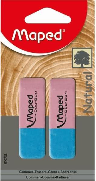 Produktbild Magni Radierer DUO-GOM blau/rot 2er
