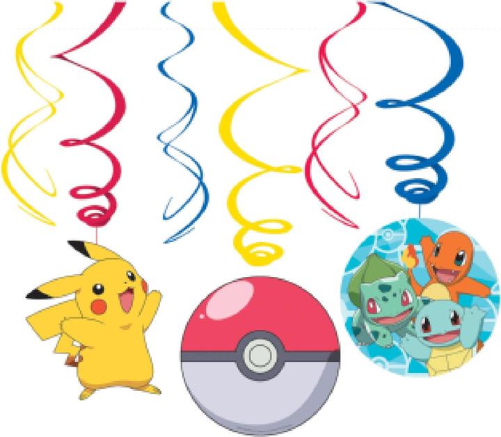 Pokémon Deko zum Aufhängen