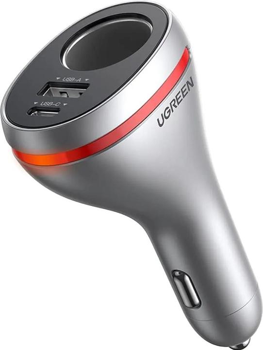 Ugreen CD204 Car charger with 12V cigarette lighter socket