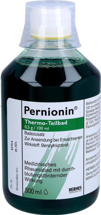 Hermès Pernionin thermo partial bath 0.5 g/100 ml, 500 ml LOE (1 x, 500 ml)