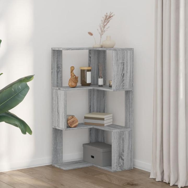 Actual product image VidaXL Corner bookcase 3 shelves (50 x 50 x 102 cm)