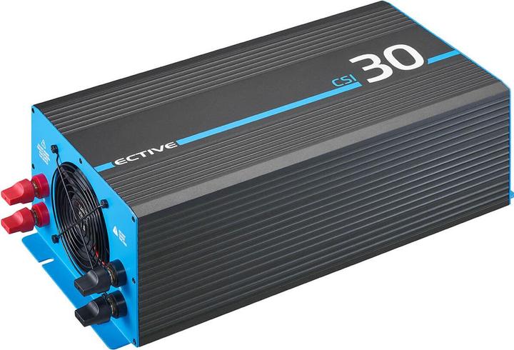 Actual product image Ective CSI 30 Sinus-Wechselrichter 3000W 24V mit Netzvorrangschaltung und Ladegerät (CH-Stecker)