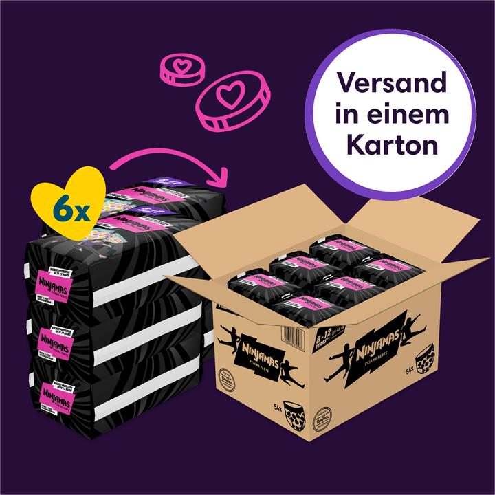 Produktbild Pampers Ninjamas (Gr. L, Monatsbox, 54 Stück)