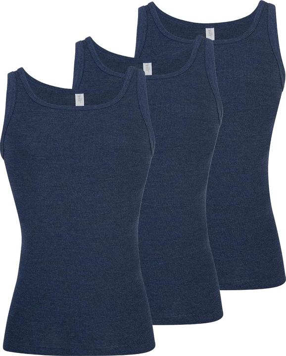 ESGE 3er Pack - Feinripp Jeans Unterhemd / Tanktop