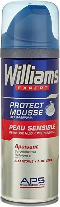 Williams Soothing Shaving Foam for Sensitive Skin 200ml (200 ml)