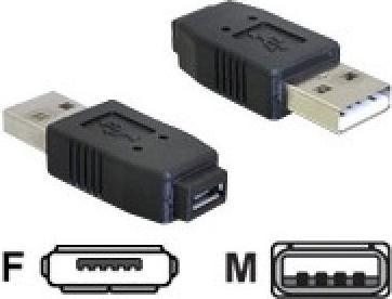 Delock USB2.0 Micro-Adapter A-St/Micro-B/Bu (USB-A, Micro USB, 14.50 cm)
