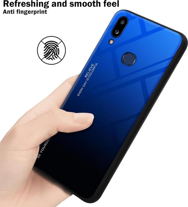 Image du produit Cadorabo Couverture en verre TPU 2 couleurs (Samsung Galaxy A10s, Samsung Galaxy M01s)