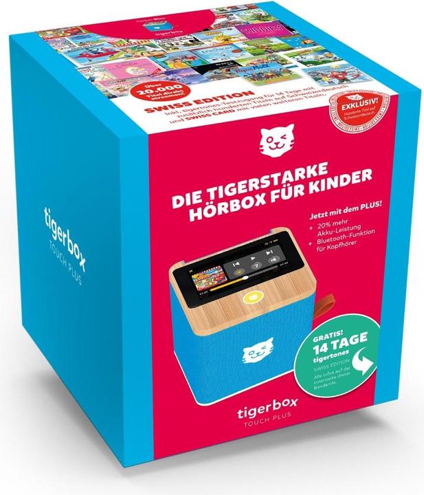 Image du produit Tigermedia tigerbox TOUCH PLUS (bleu) - Edition suisse (Allemand)