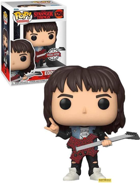 Produktbild Funko Pop! Stranger Things S4 : Eddie w/ Guitar (1250) EXM
