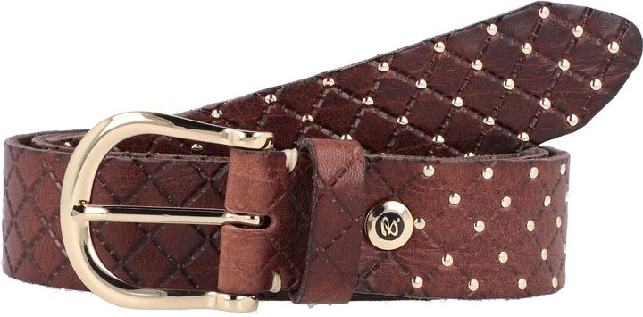 Immagine prodotto B.Belt Cintura in pelle con borchie Lina Gold (100)