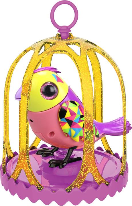 Actual product image Komelon SILVERLIT interactive bird with cage Digibirds