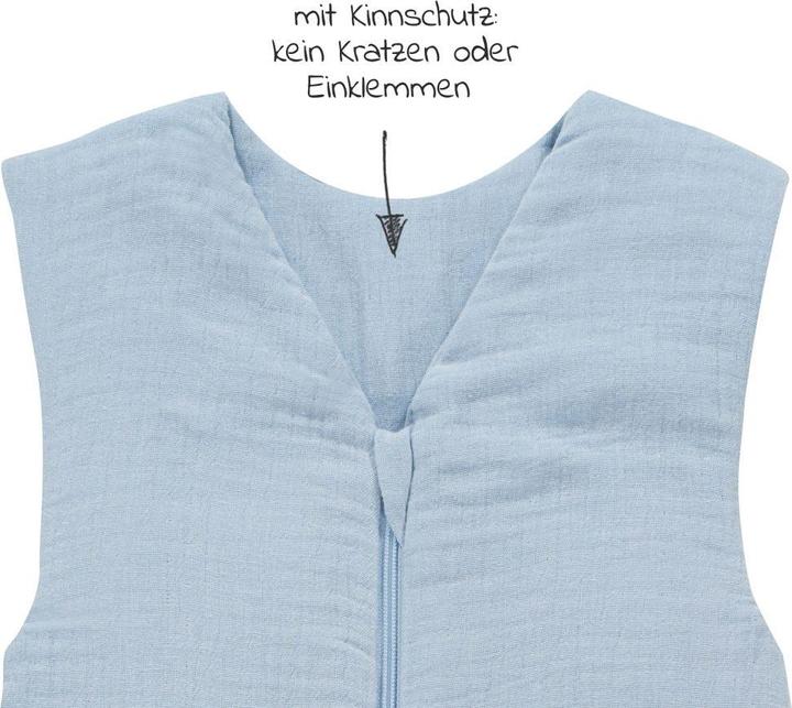 Produktbild Alvi Schlafsäcke Schlafsack mit Füssen 4 Season Sleep Overall Mull - (Ganzjahr)