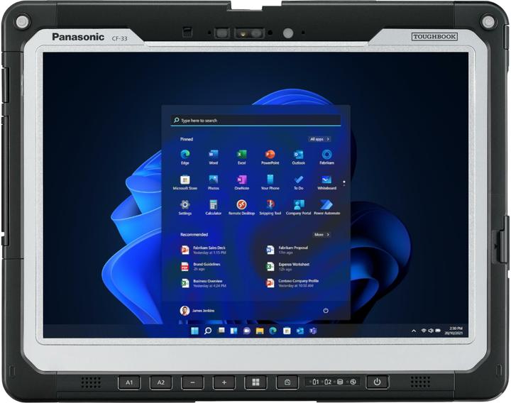 Produktbild Panasonic Toughbook CF-33 mk3 4G/LTE (12", Intel Core i5-1245U, 16 GB, 512 GB, CH)