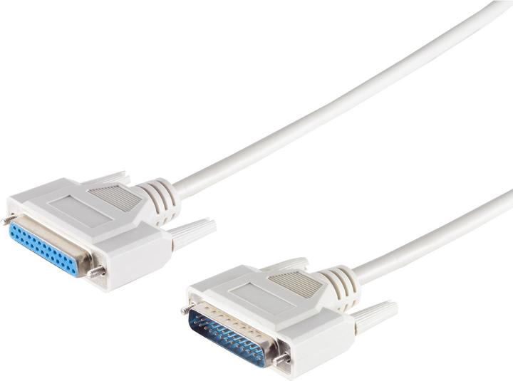 Produktbild Shiverpeaks S-CONN AK 4040 D-SUB Verlängerung, 1:1, 25-pol., Stecker/Buchse, 1,8m (Sub-D 9, 180 cm)