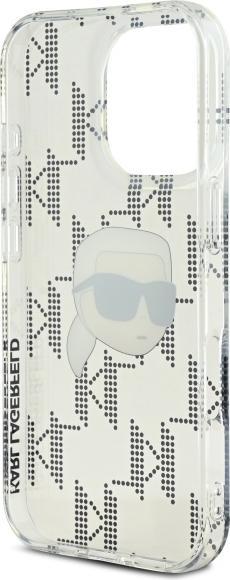 Image du produit Karl Lagerfeld KLHCP16LHKLPKHT iPhone 16 Pro 6.3" przezroczysty/transparent hardcase IML Karl Head E (Apple iPhone 16 Pro)