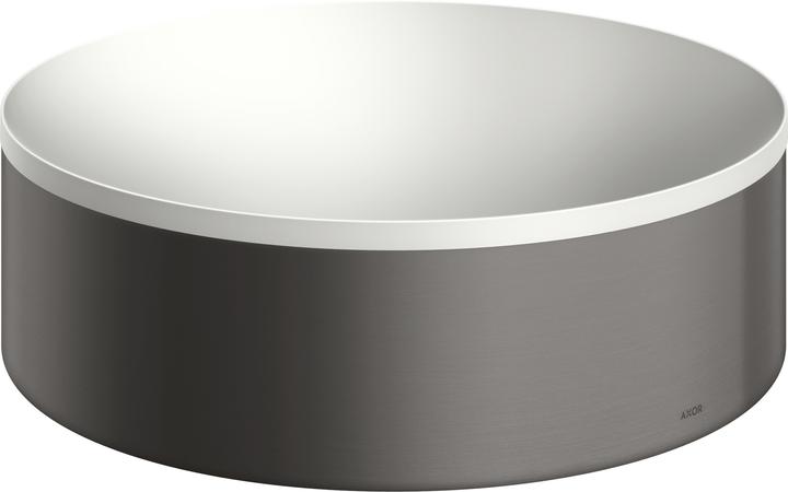 brushed black chrome