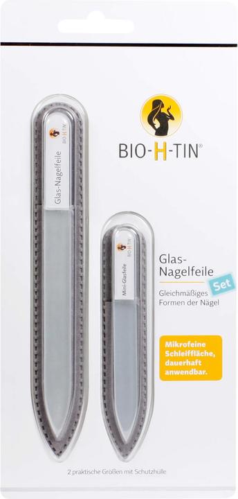 Produktbild Dr. Pfleger Bio H Tin Glas Nagelf Set