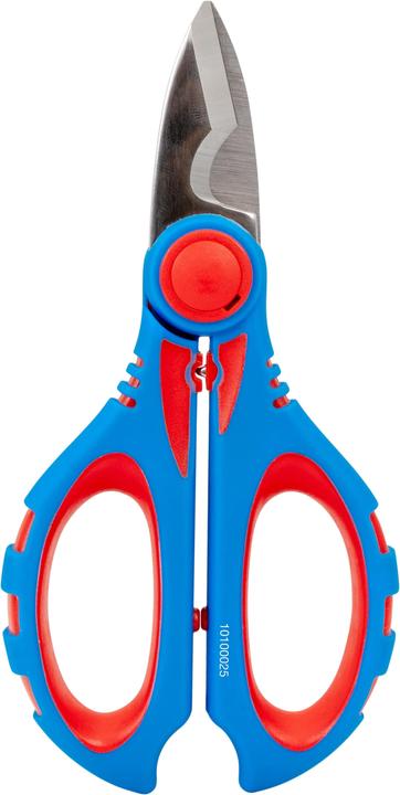Produktbild Weicon Elektrikerschere XL für feindrähtige Kabel bis max. 50mm² bl/rt (4.30 cm)