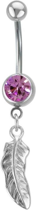 Bijouteria Bauchpiercing (Edelstahl, Messing, Kristall)